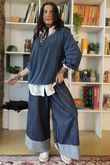 Terry B Classic Sweatshirt Denim